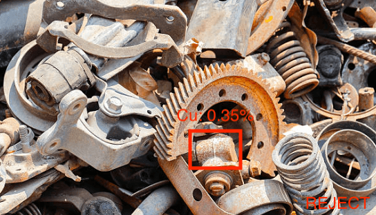 Steel scrap analysis
